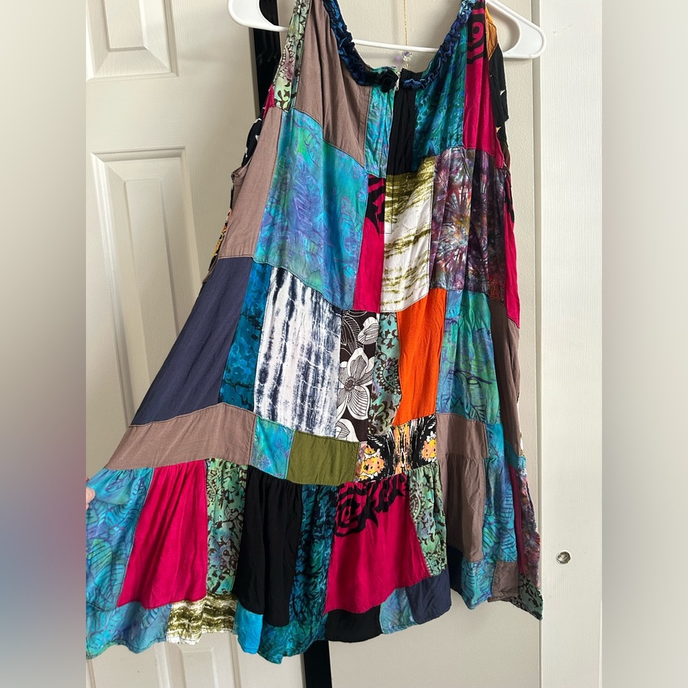 Patchwork Tunic Tank - image 7